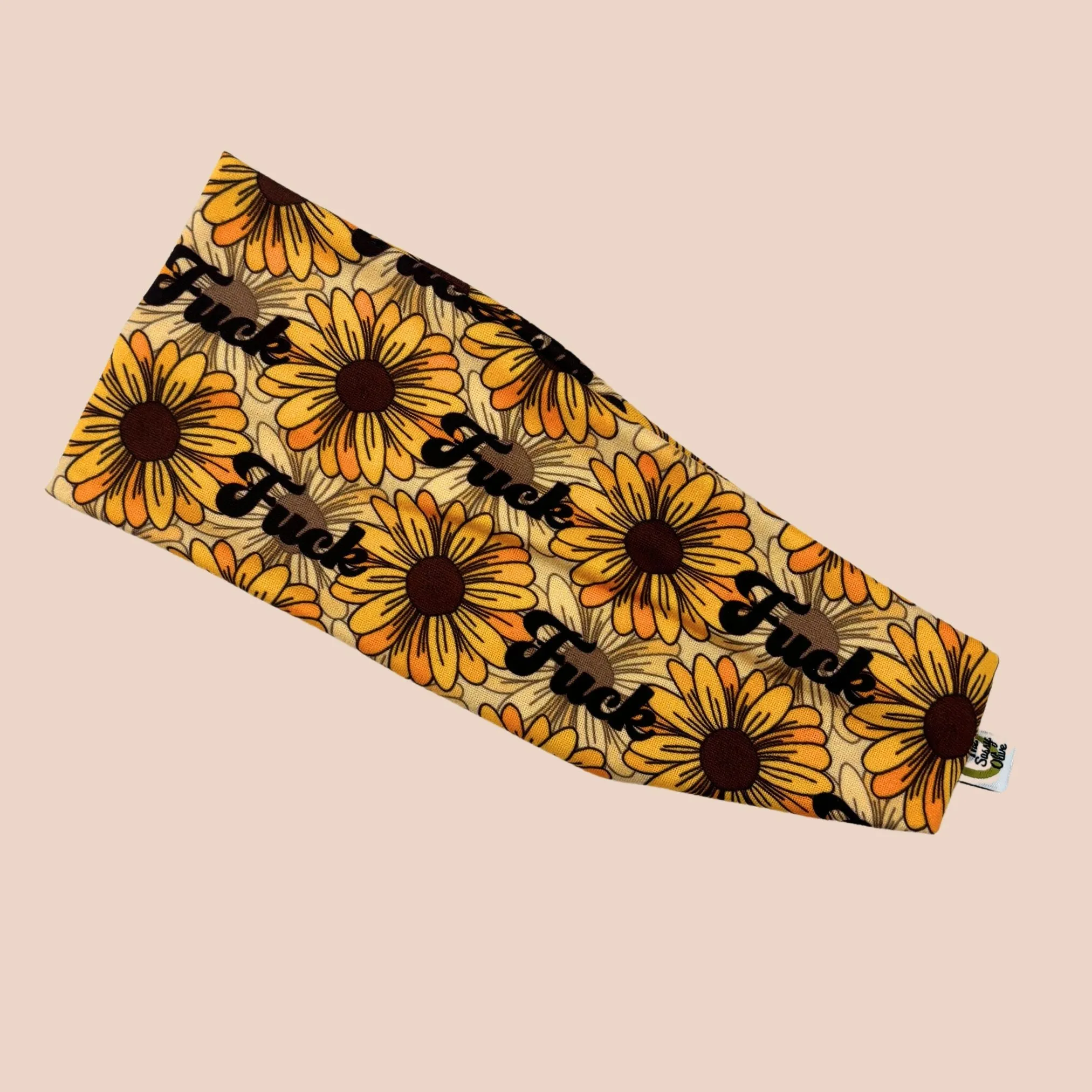 Fucking Sunflowers Stretch Headband