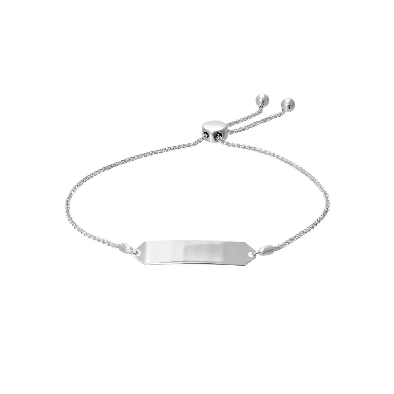 Gatsby Hexagon ID Bolo Bracelet