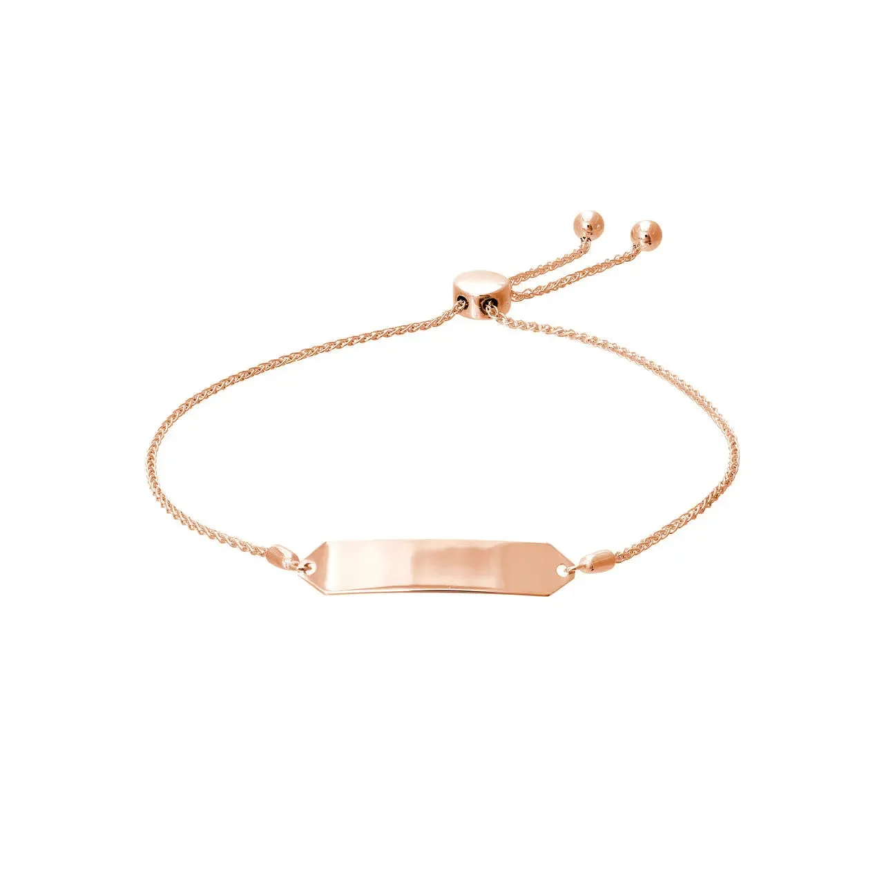 Gatsby Hexagon ID Bolo Bracelet