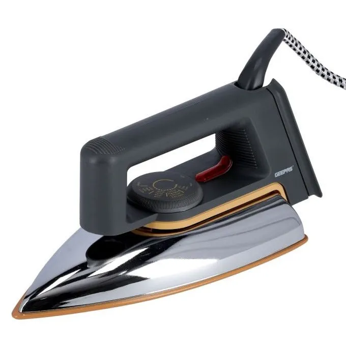 Geepas Dry Iron Perfect For All Types Of Clothes