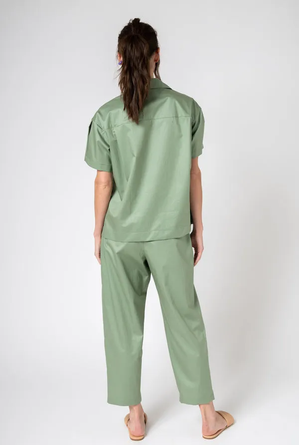 Gerund Shirt in Spring Green