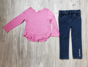 GIRL SIZE 2 YEARS - CALVIN KLEIN / Baby GAP, 2 Piece Mix N Match Fall Outfit EUC B21