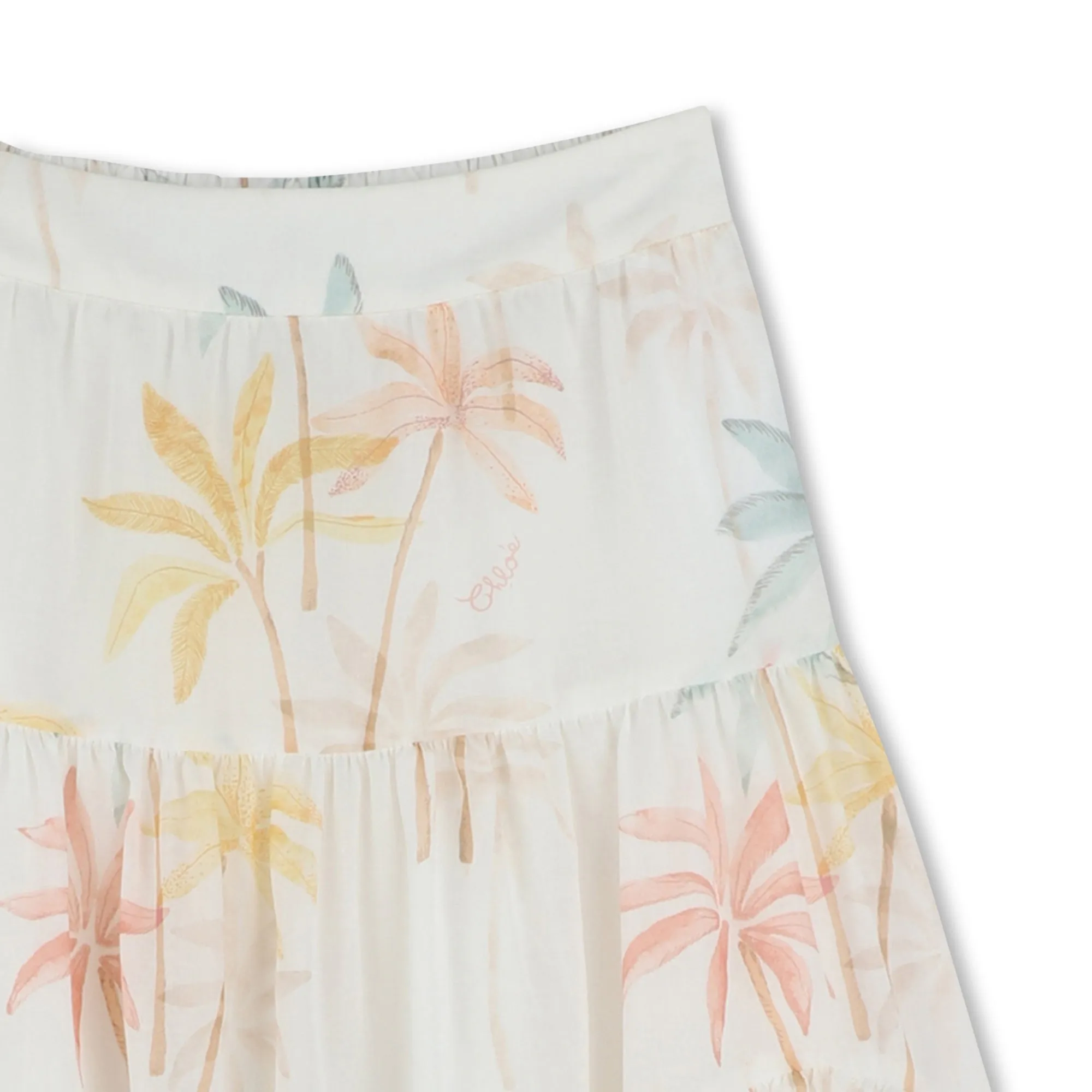 Girls Multicoloured Long Skirt