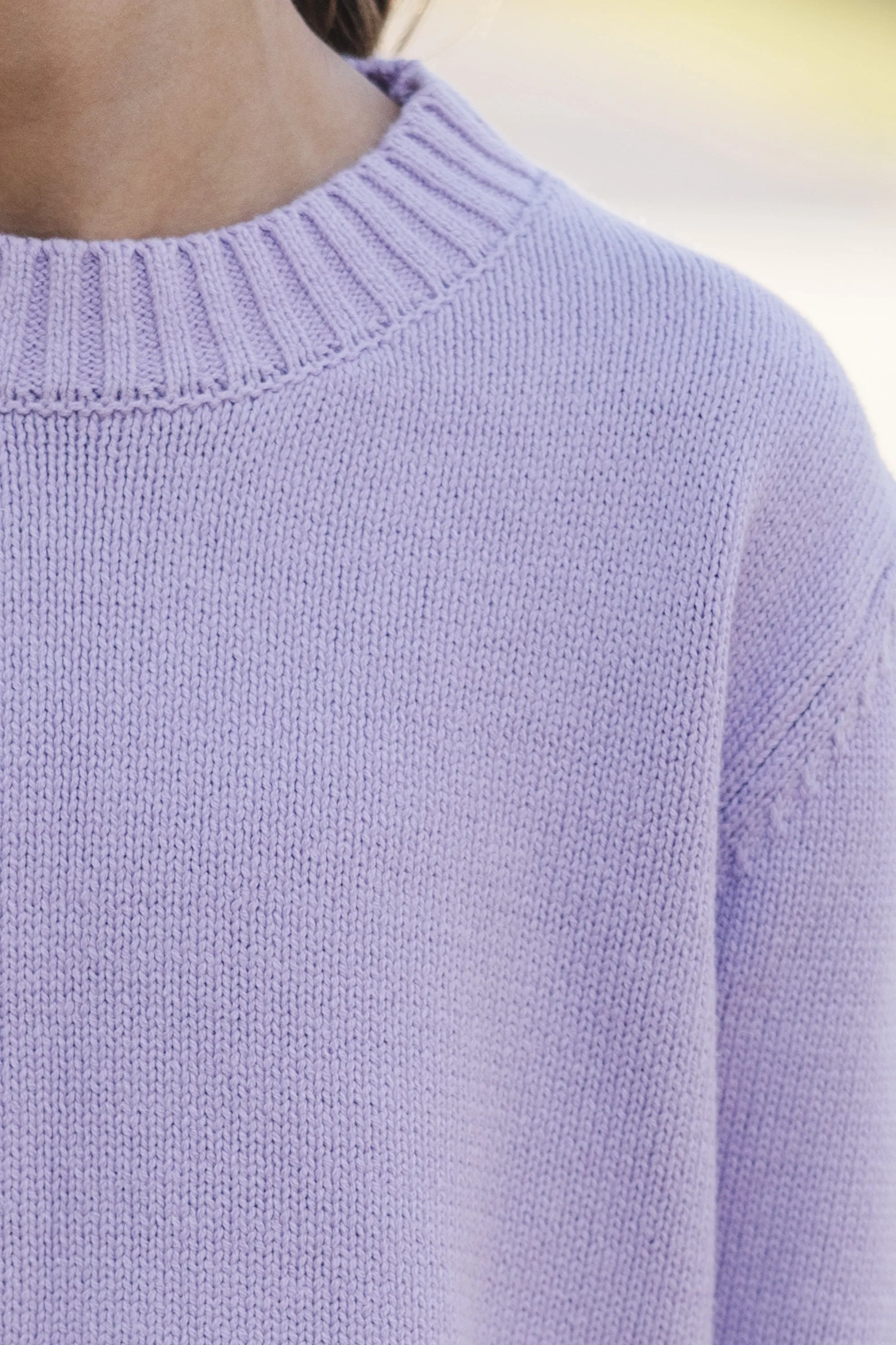 Girls: The Lucy Lavender Purple Sweater