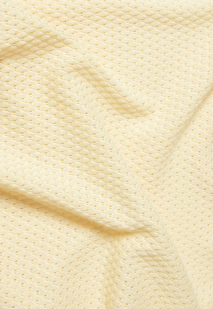 GIVN BERLIN Yasmin polo shirt creamy yellow women
