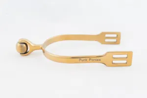 Gold Roller Ball Spurs