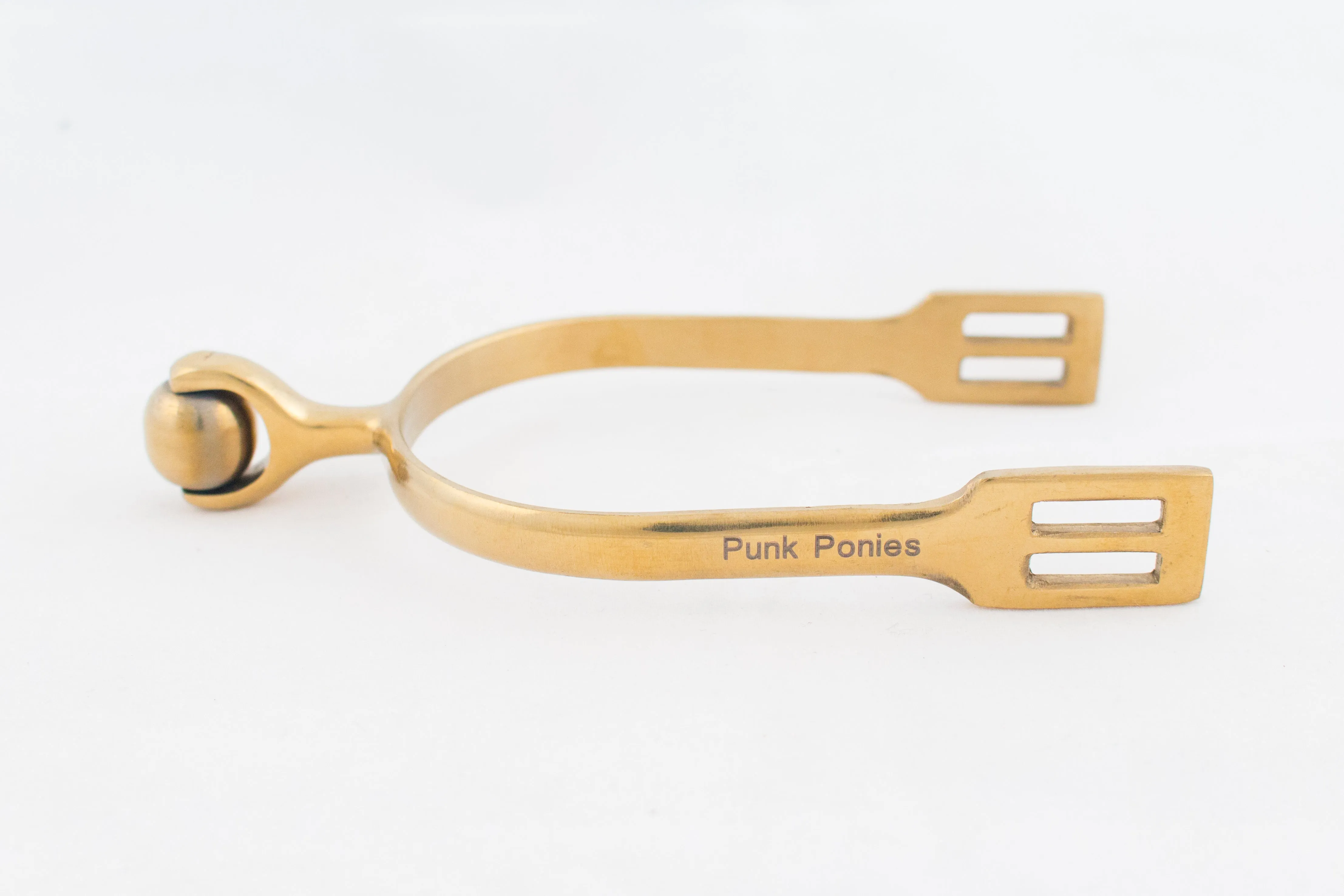 Gold Roller Ball Spurs
