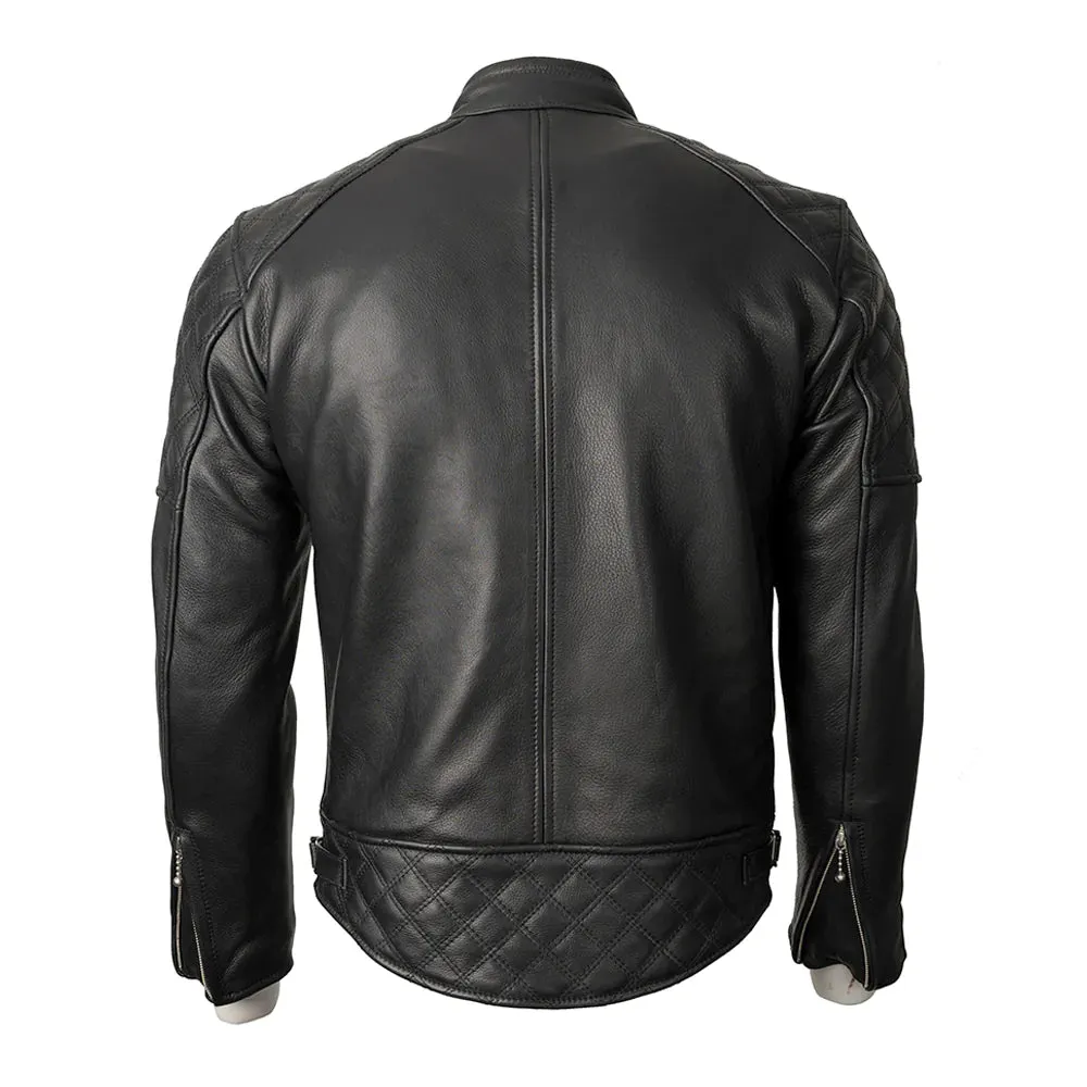 GOLDTOP FLAT TRACKER JACKET (CE ARMOURED) - BLACK