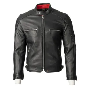 GOLDTOP FLAT TRACKER JACKET (CE ARMOURED) - BLACK