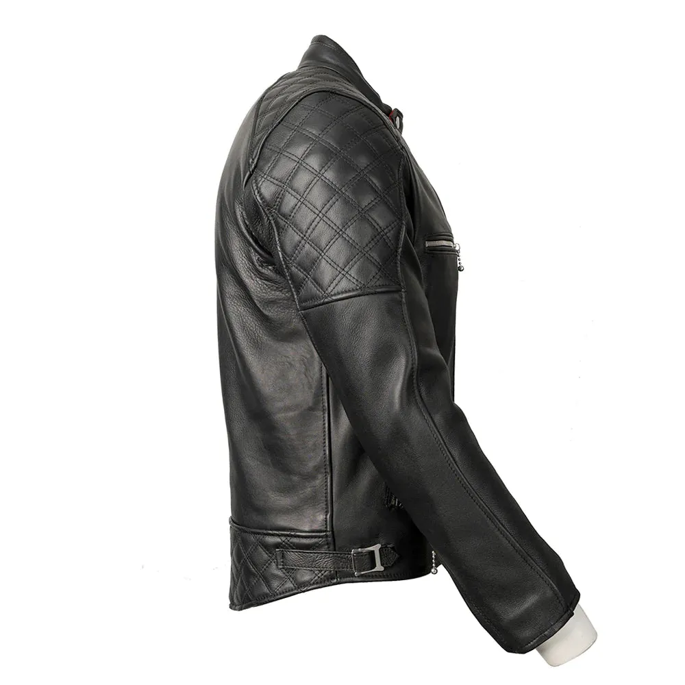 GOLDTOP FLAT TRACKER JACKET (CE ARMOURED) - BLACK