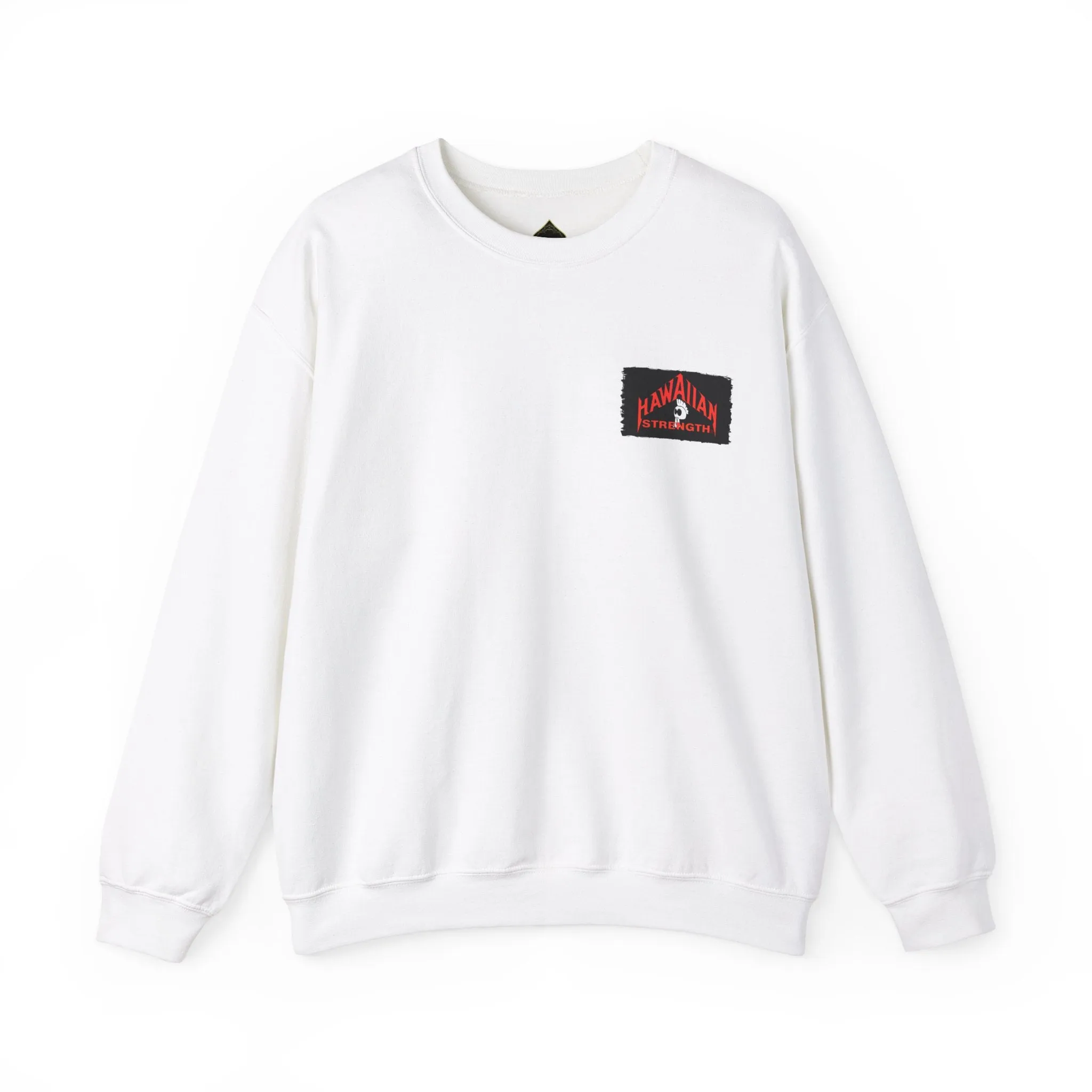 Hawaiian Strength Brave Warriors Ke Koa Vintage Design 90s New Print Unisex Heavy Blend™ Crewneck Sweatshirt