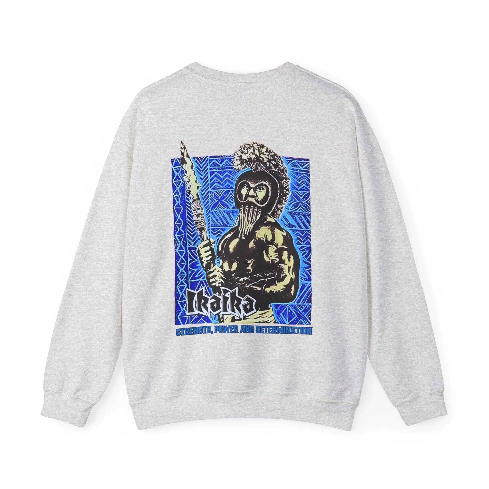 Hawaiian Strength Ikaika Strength Power and Determination Vintage Design 90s New Print Unisex Heavy Blend™ Crewneck Sweatshirt