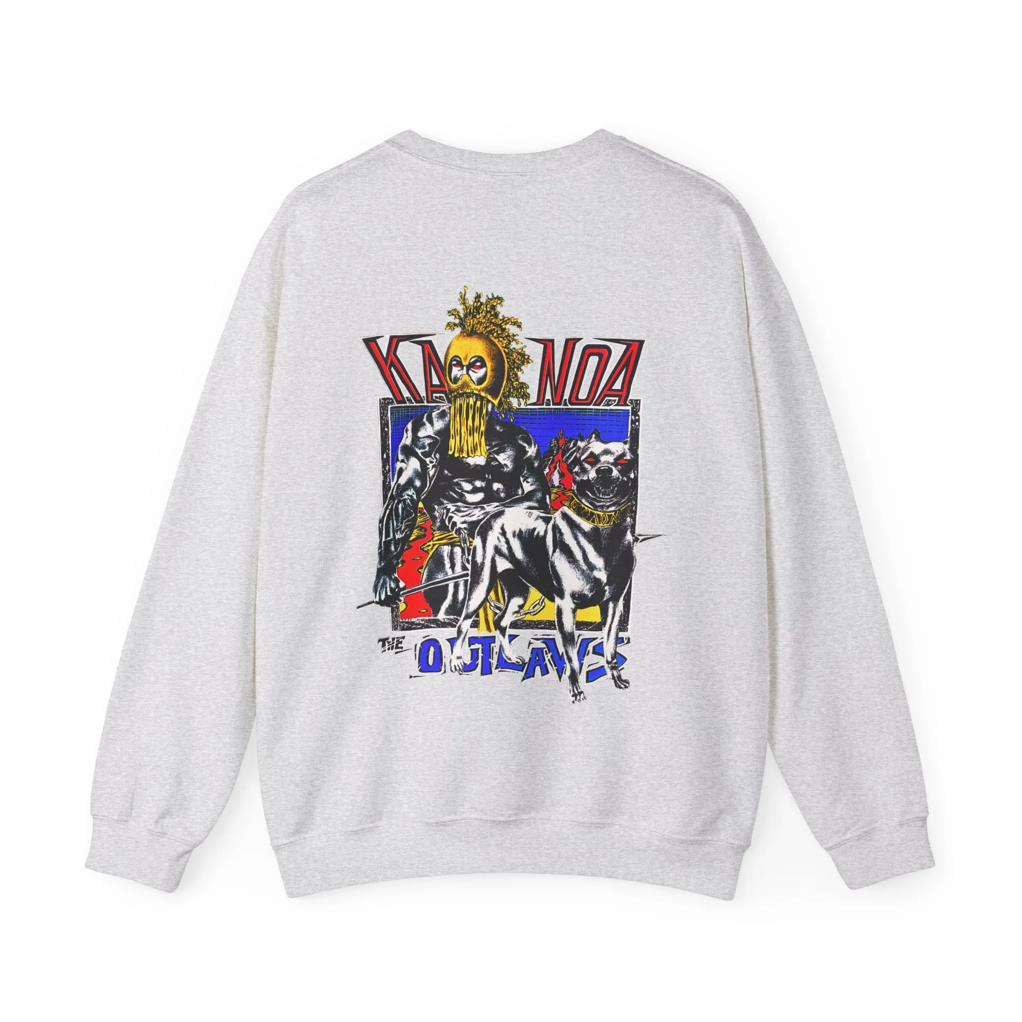 Hawaiian Strength Kanoa The Outlaws Vintage Design 90s New Print Unisex Heavy Blend™ Crewneck Sweatshirt