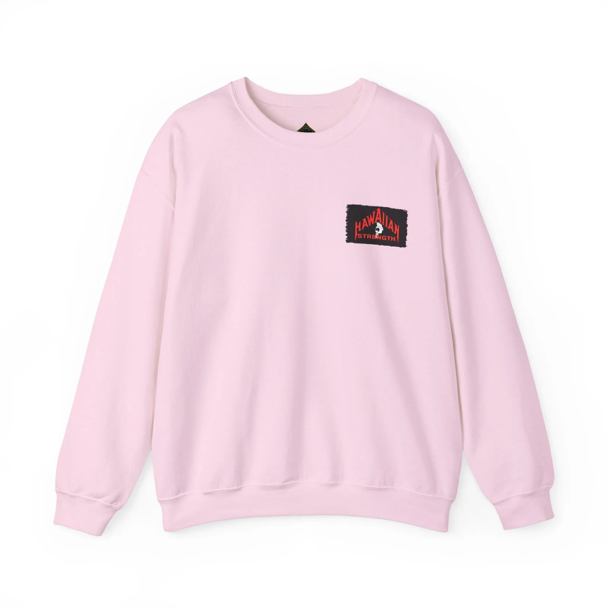 Hawaiian Strength Local Girl Uluwehi Vintage Design 90s New Print Unisex Heavy Blend™ Crewneck Sweatshirt