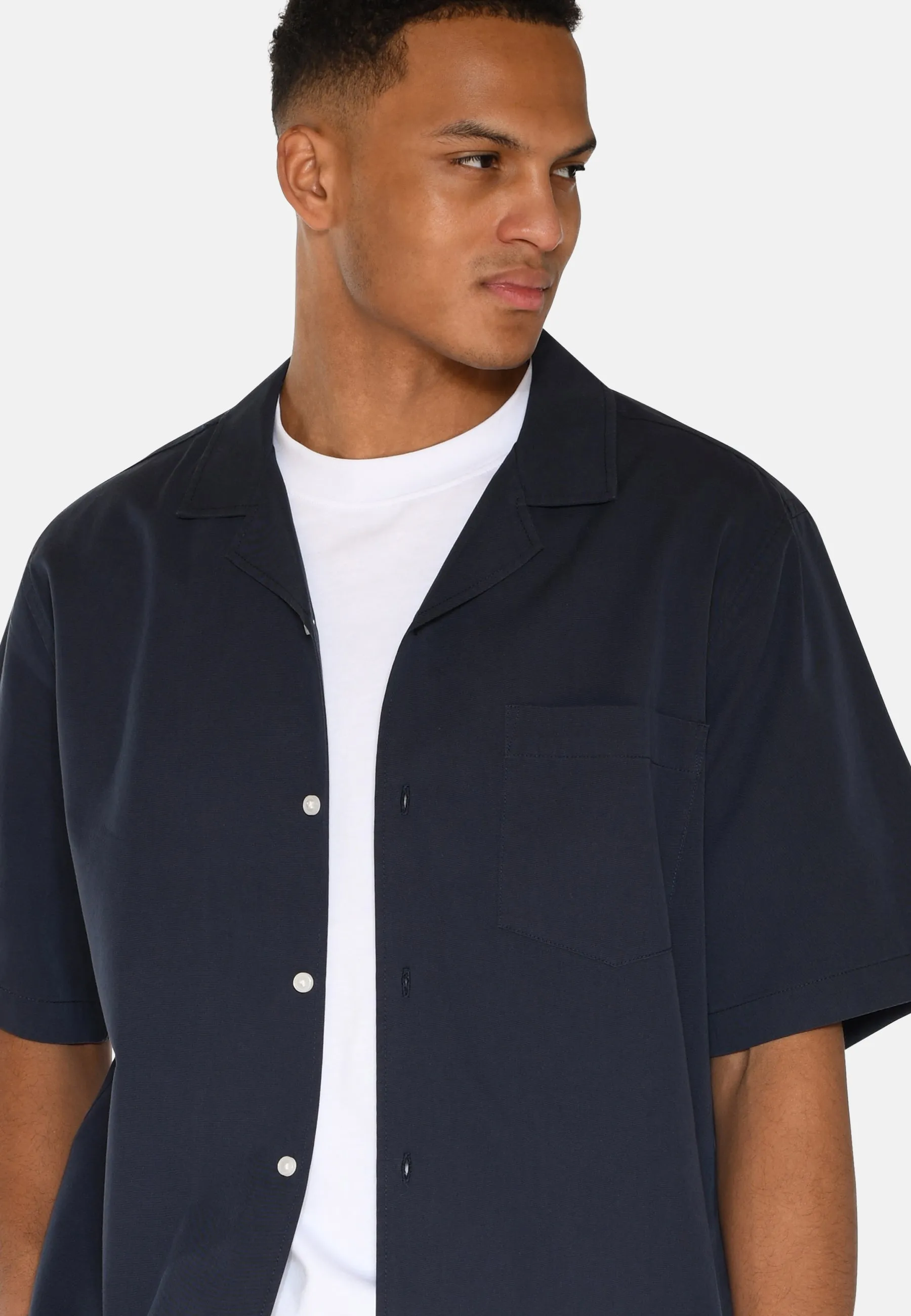 Hayden short sleeved shirt 4169 - Sky Captain
