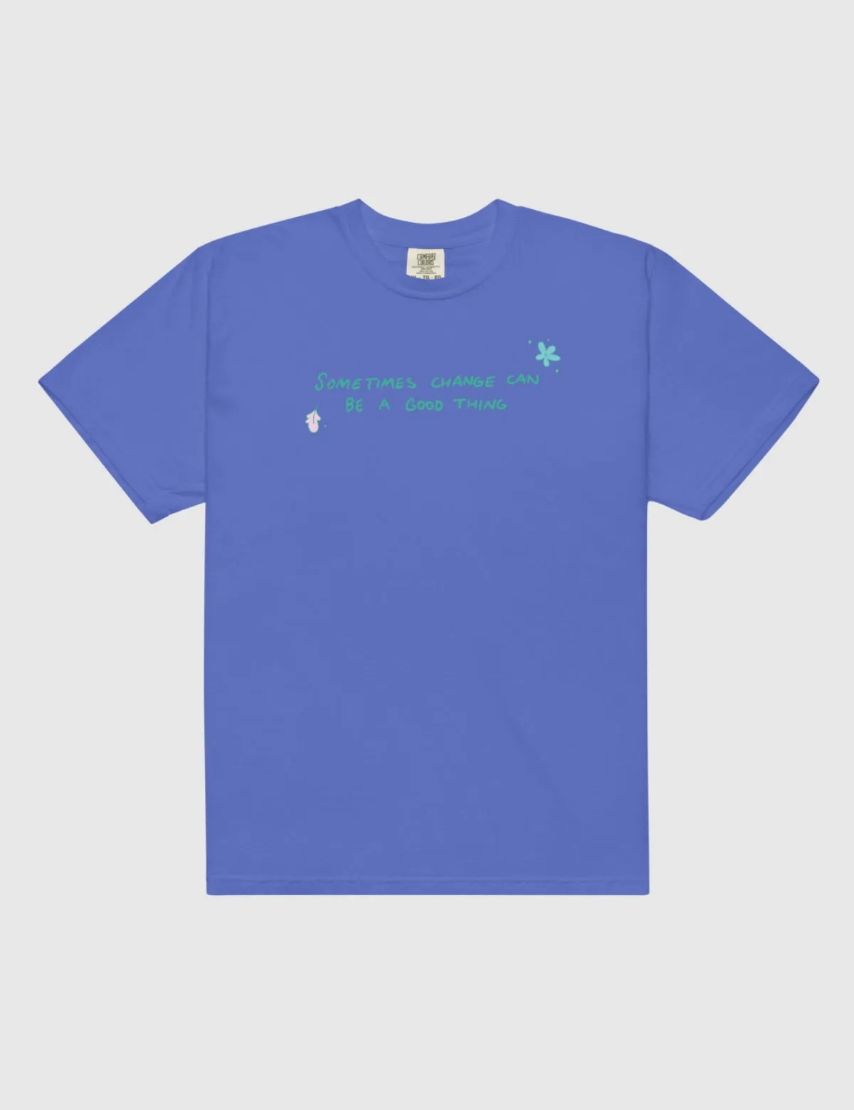 Heartstopper Unisex Change T-Shirt [Flo Blue]