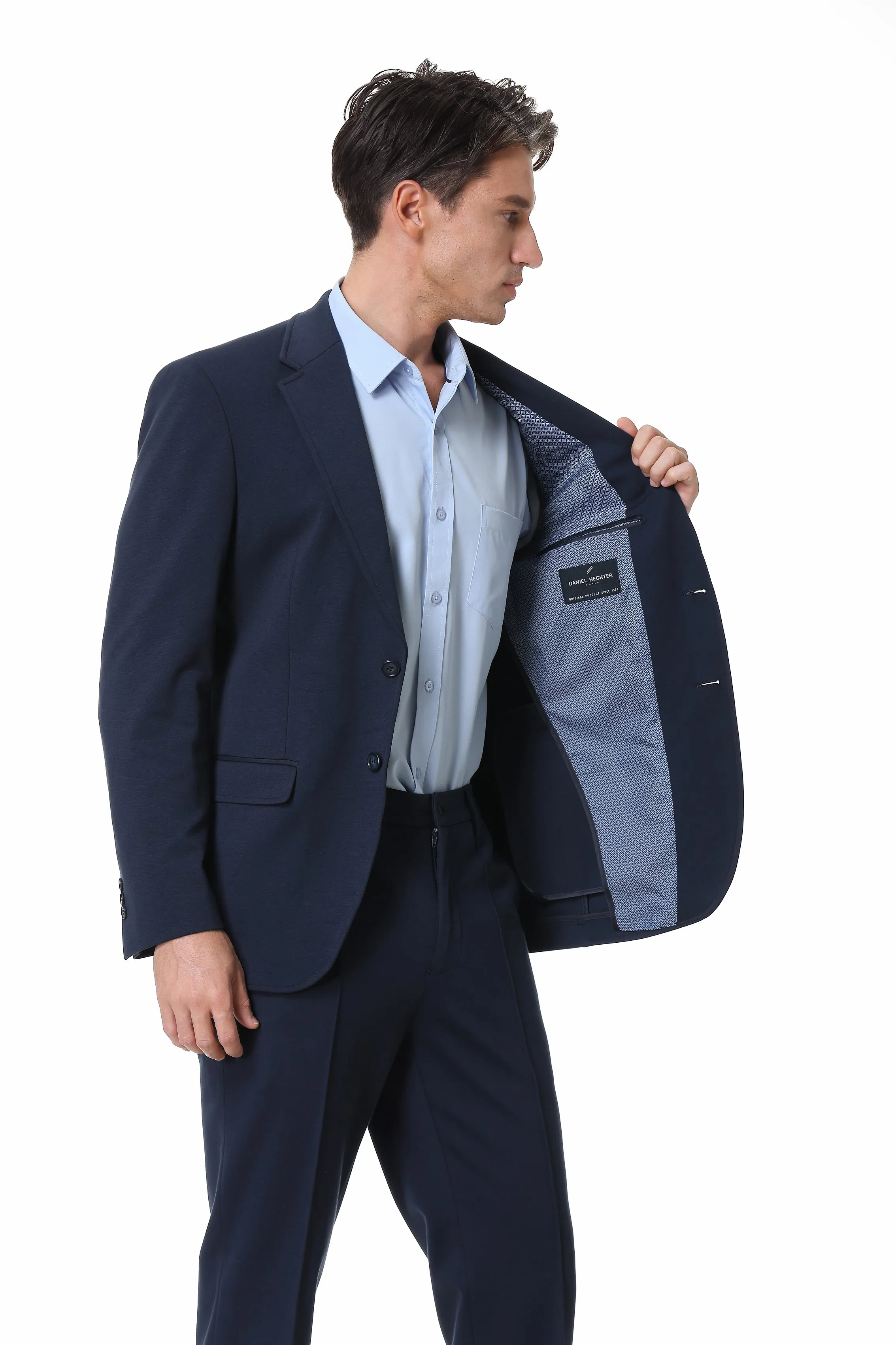 Hechter Paris X-Tech Stretch Suit Separate Navy Jacket
