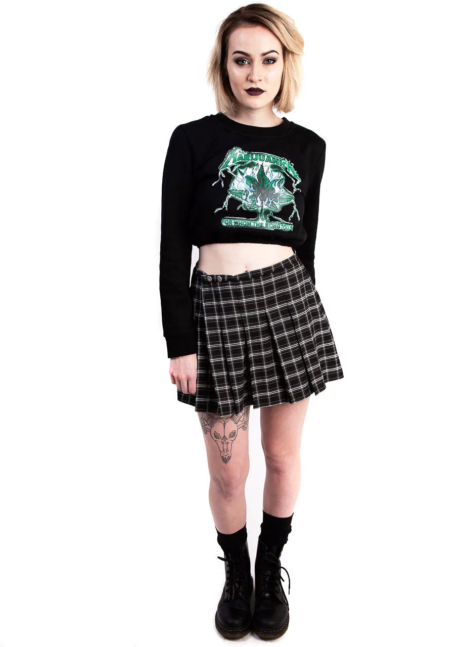 HLZBLZ Belle of the Brawl Marijuanica Crew Neck Sweatshirt