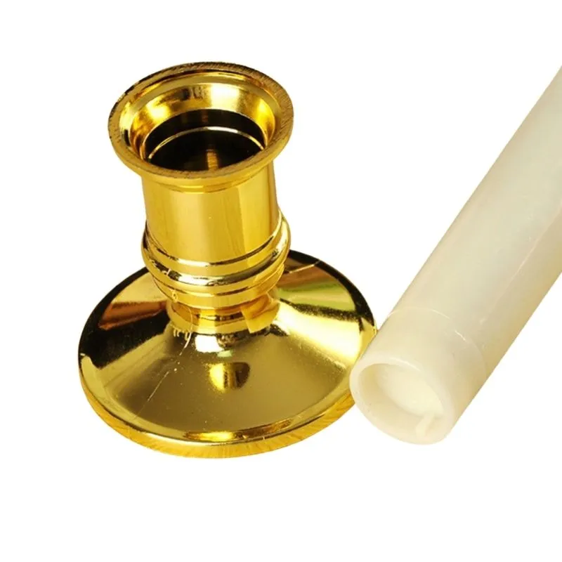 Homlly 3D LED Flickering Flame Slim Tall Candles (22cm)