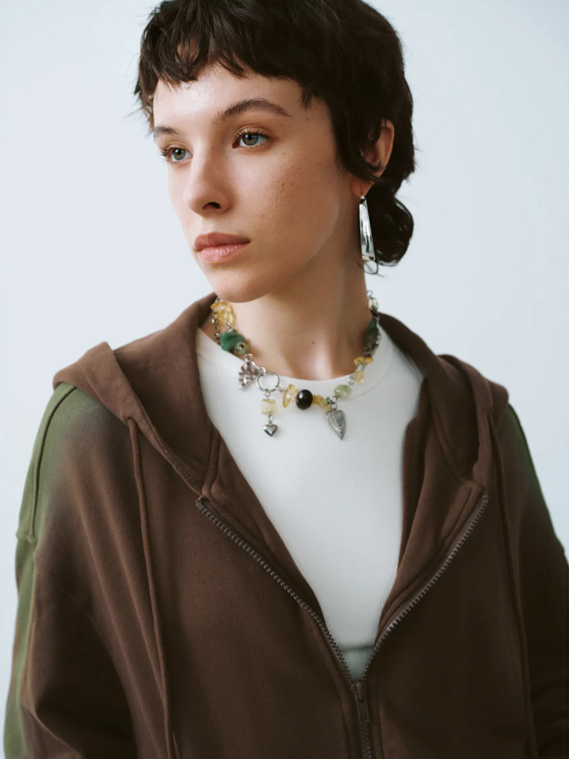 Hoodie Mid-Length Jackets