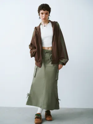 Hoodie Mid-Length Jackets