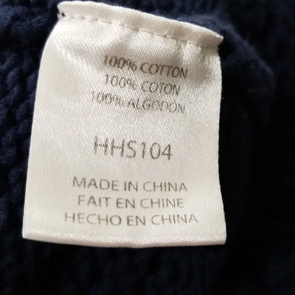 HOUSE of HARLOW 1960 ▪︎ Women's Cropped Sweater in Navy Blue, Size Med. Like New