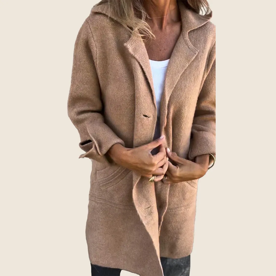 Hyacinth | Casual Button-Down Coat