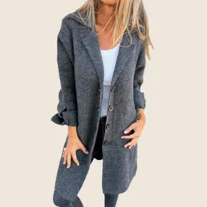 Hyacinth | Casual Button-Down Coat