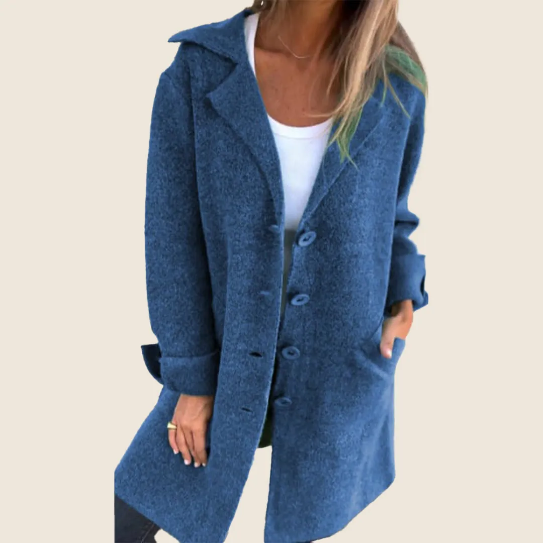 Hyacinth | Casual Button-Down Coat