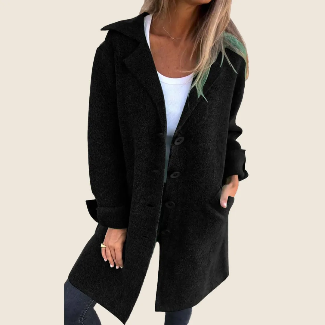 Hyacinth | Casual Button-Down Coat