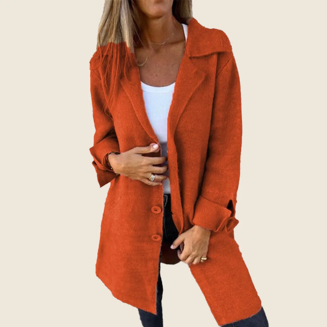 Hyacinth | Casual Button-Down Coat