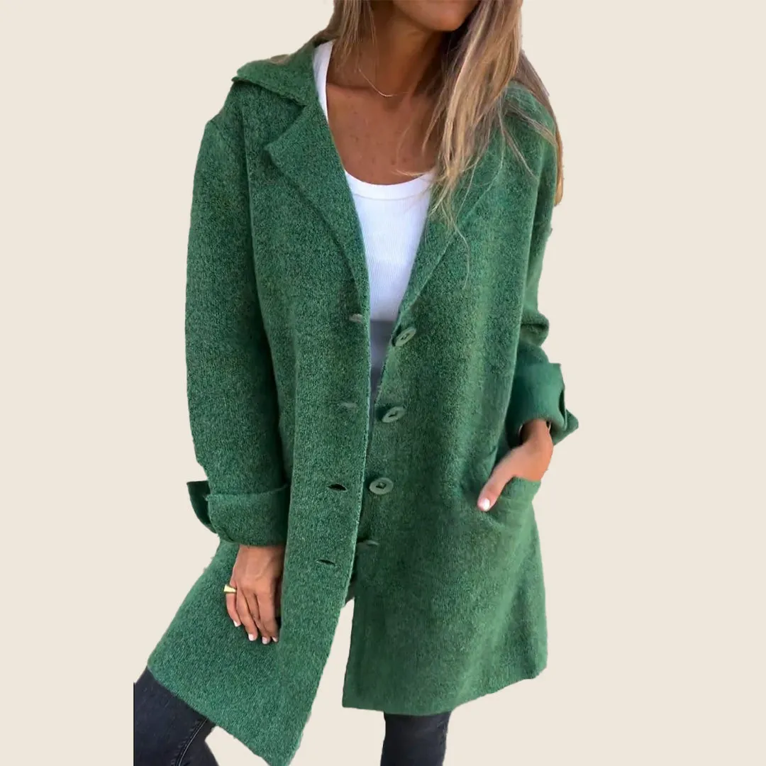 Hyacinth | Casual Button-Down Coat