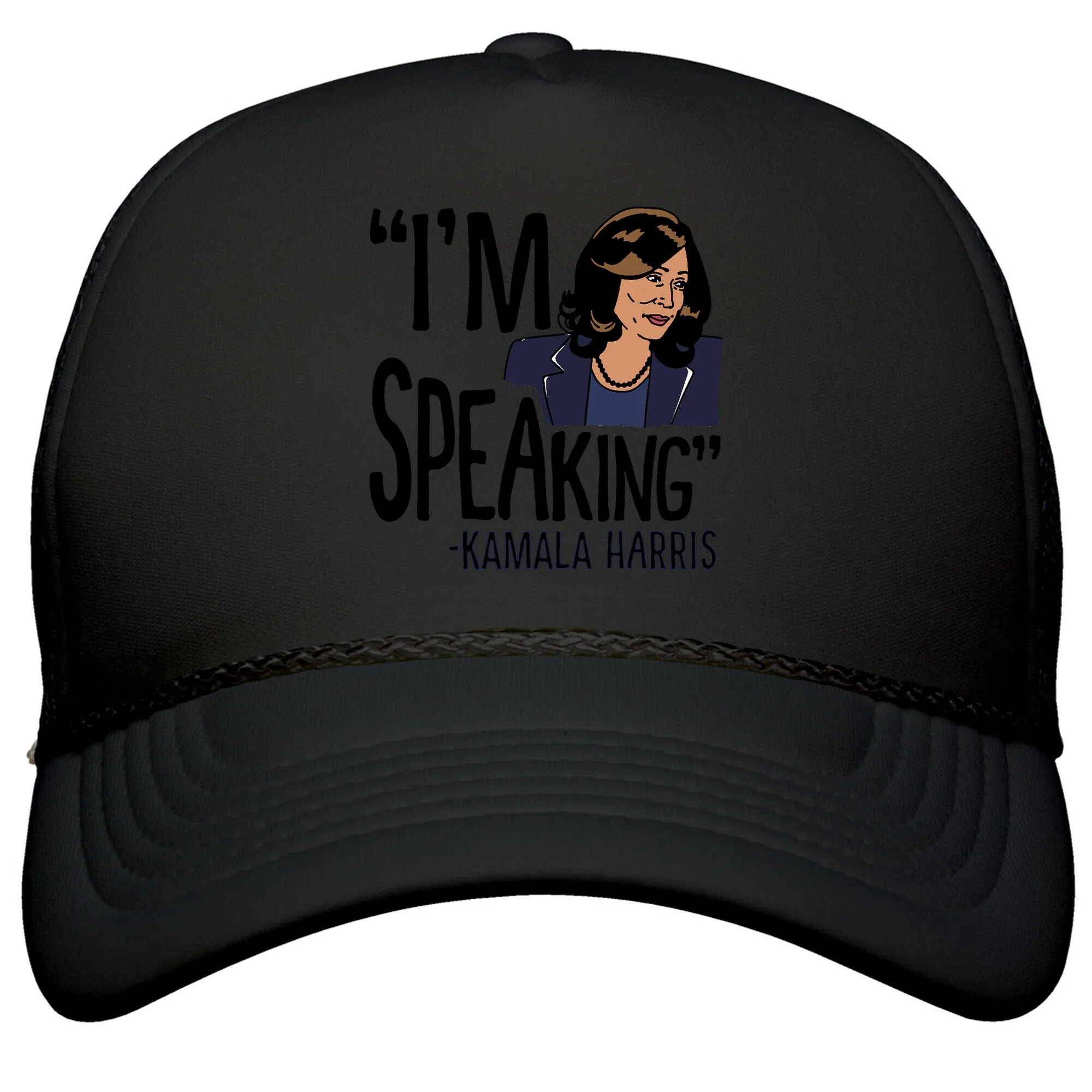 Im Speaking Kamala Harris Snapback Trucker Hat