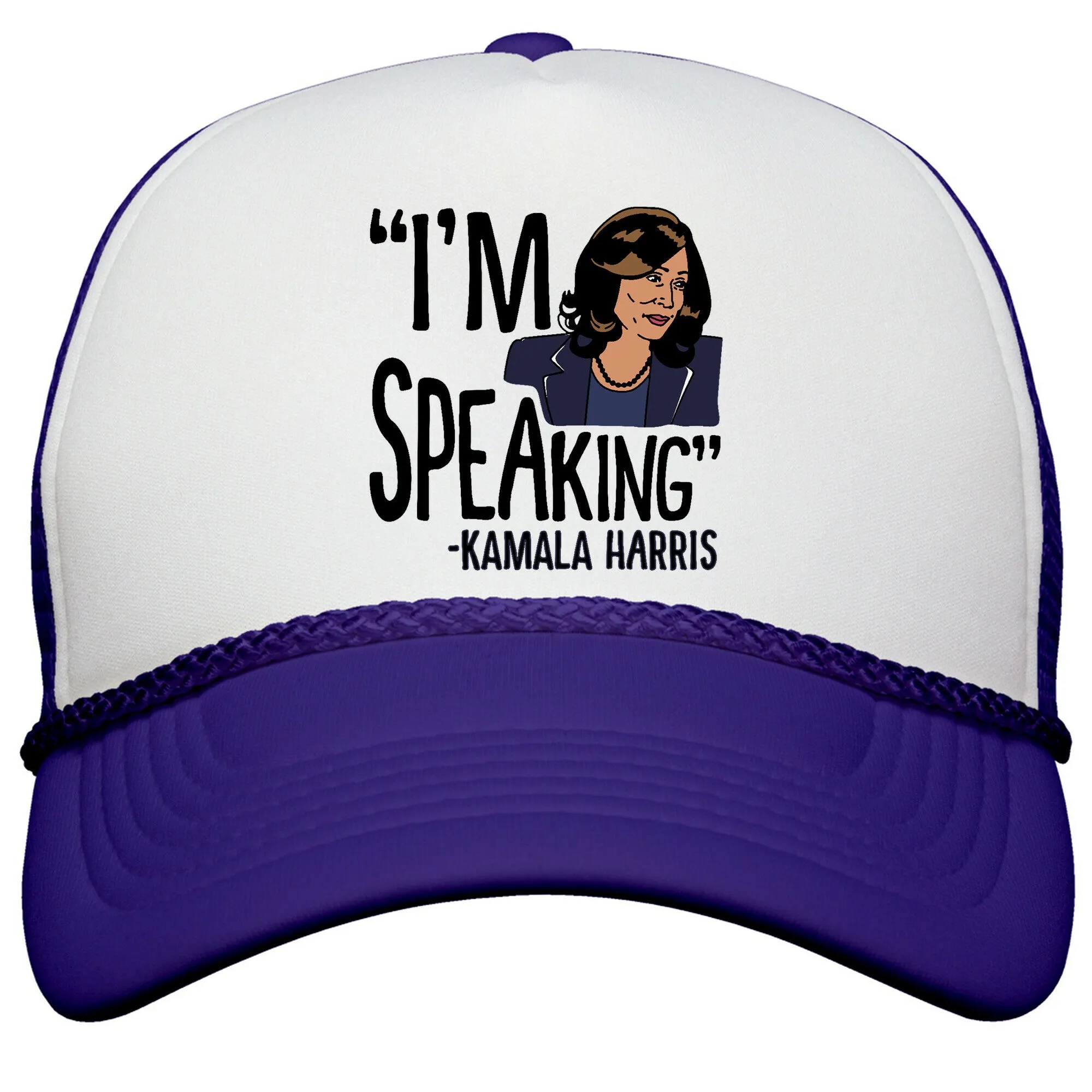 Im Speaking Kamala Harris Snapback Trucker Hat