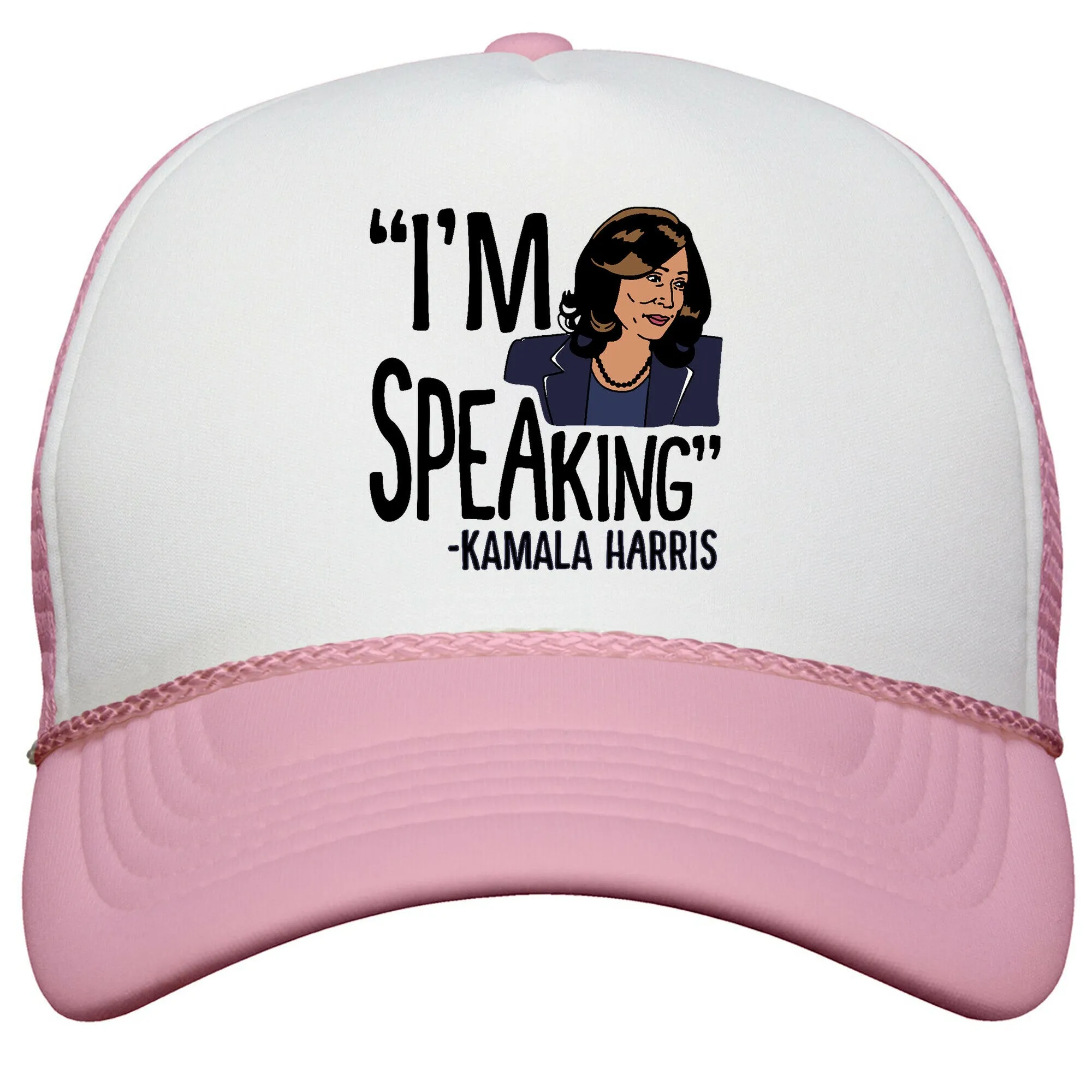 Im Speaking Kamala Harris Snapback Trucker Hat