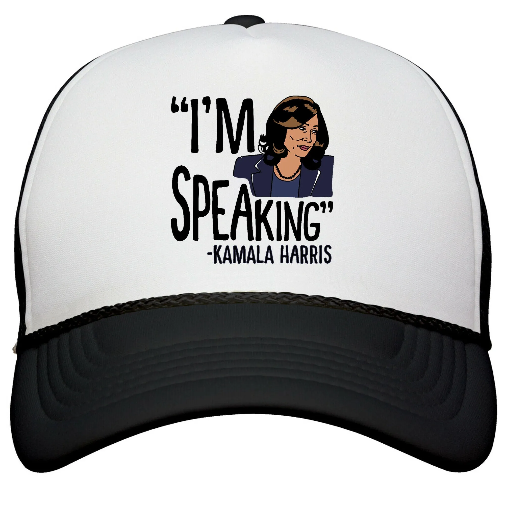 Im Speaking Kamala Harris Snapback Trucker Hat
