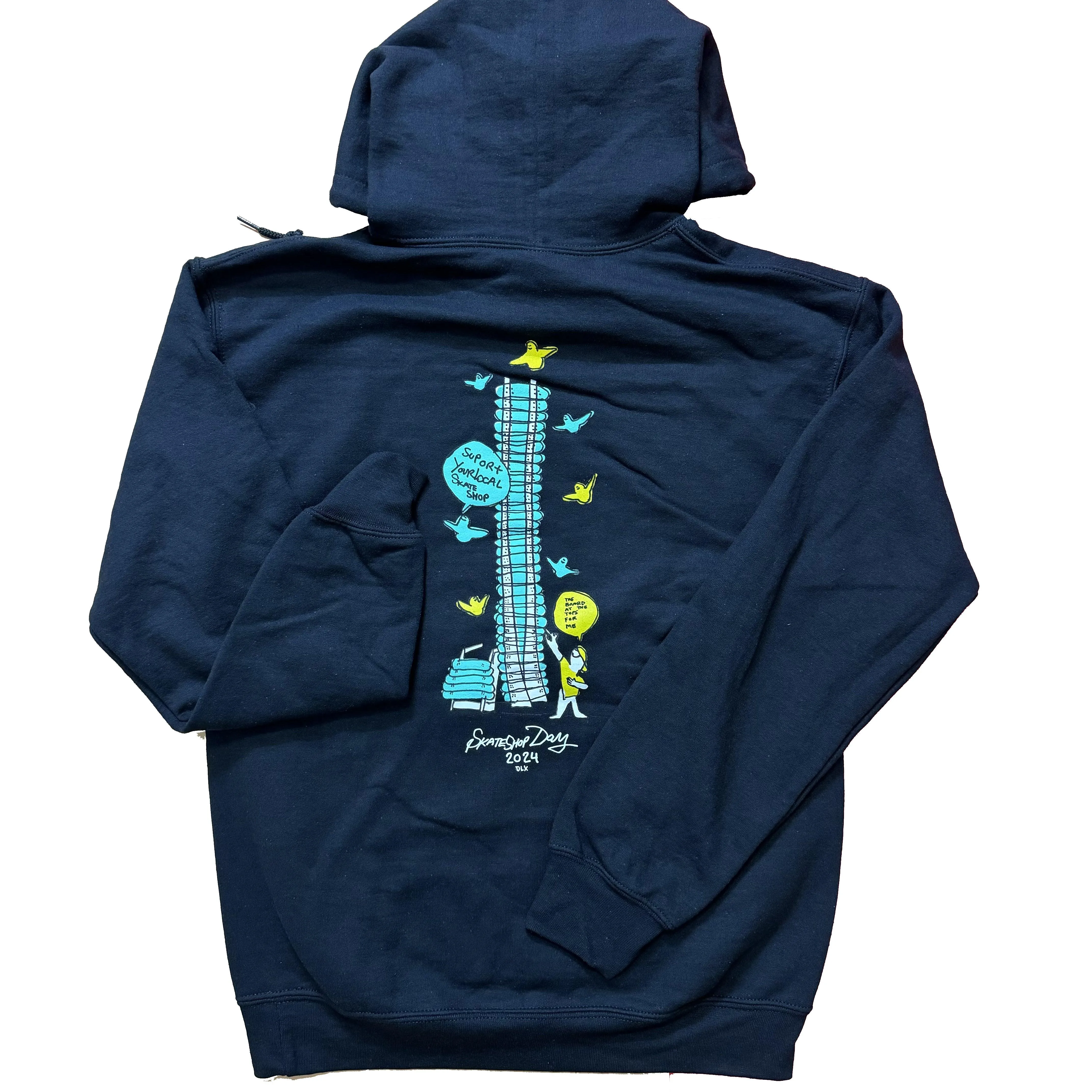 IMPACT Gonz SSD Deck Wall Hoodie Black