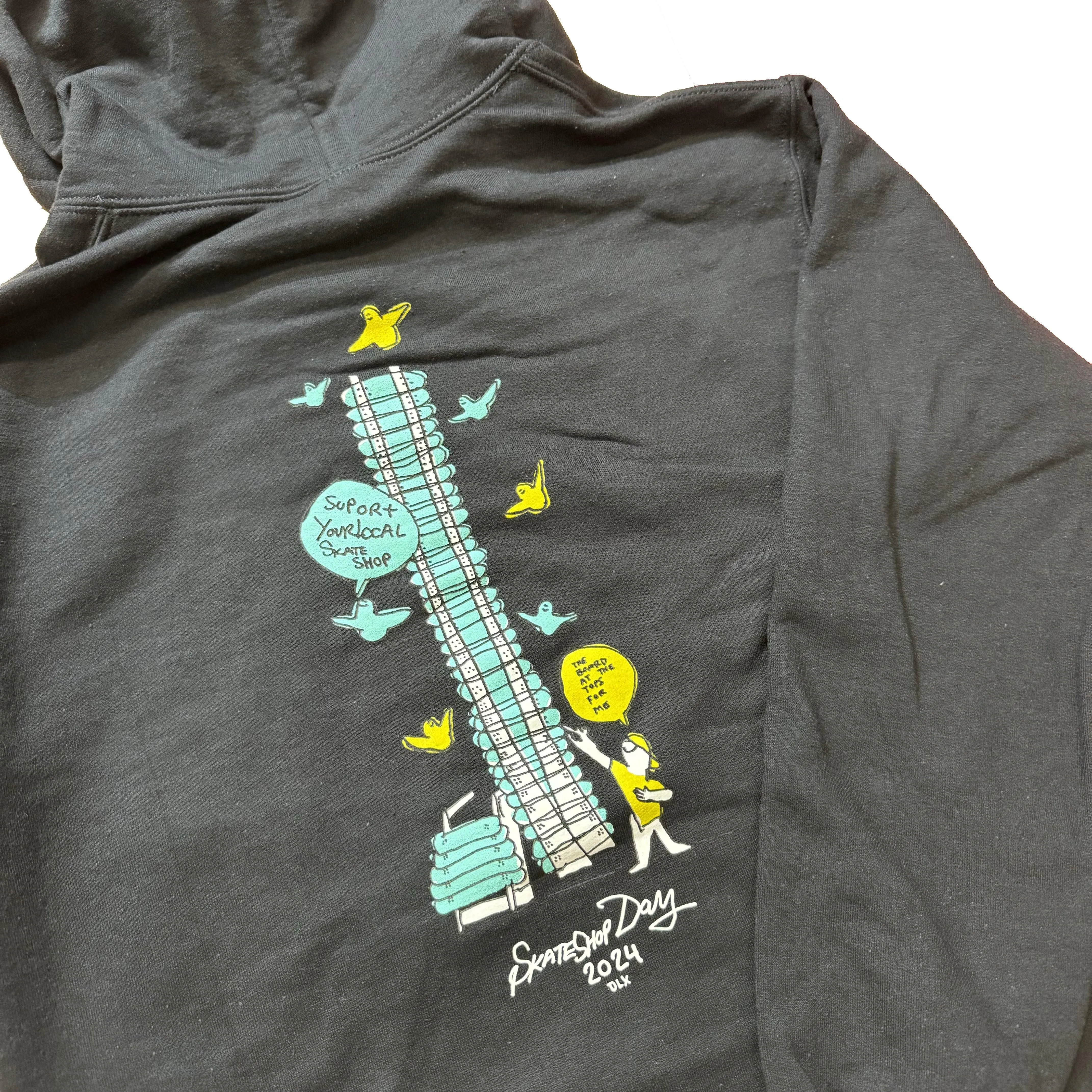 IMPACT Gonz SSD Deck Wall Hoodie Black