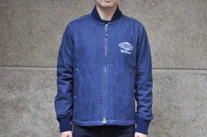 Iron Heart 10oz Indigo Dyed Nep Denim Windbreaker