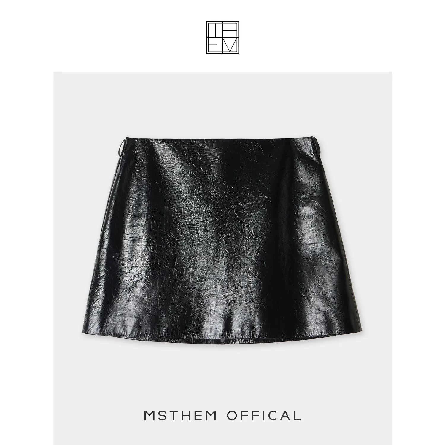 Italian Leather Skirt