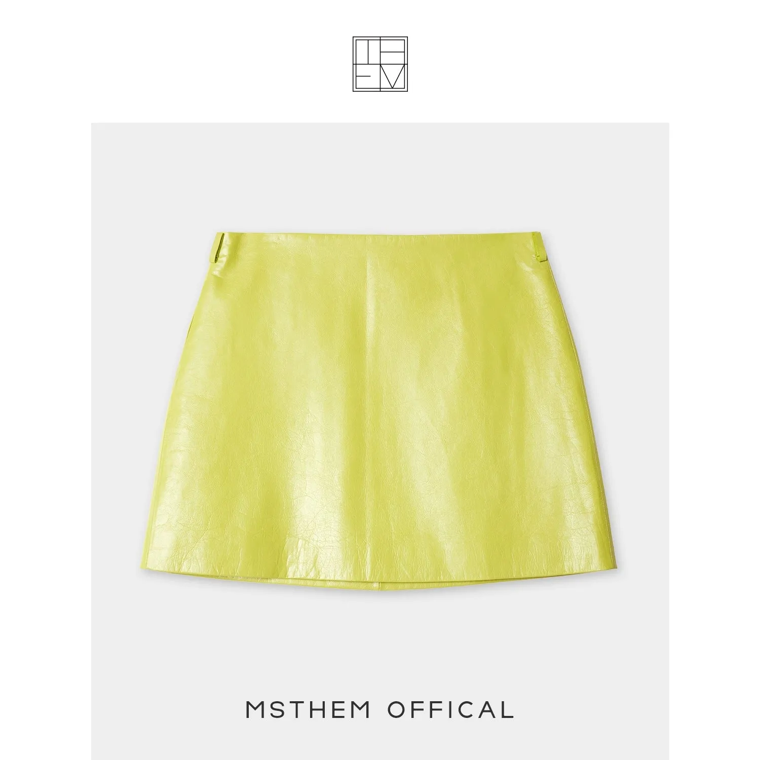 Italian Leather Skirt