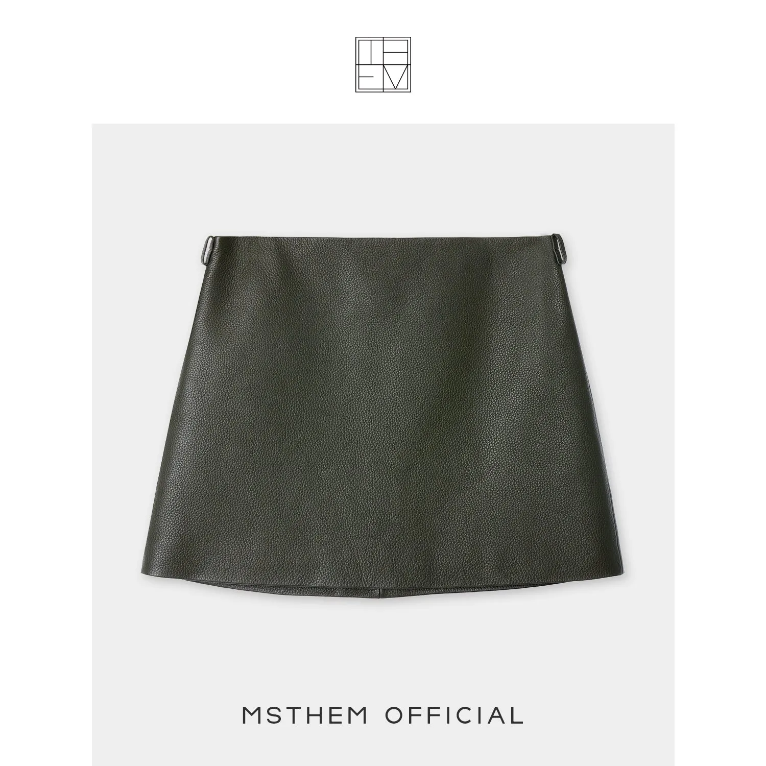 Italian Leather Skirt