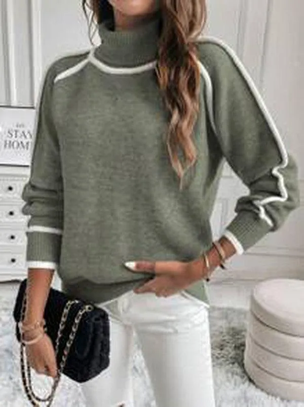 Ivanie - Chic Turtleneck Pullover