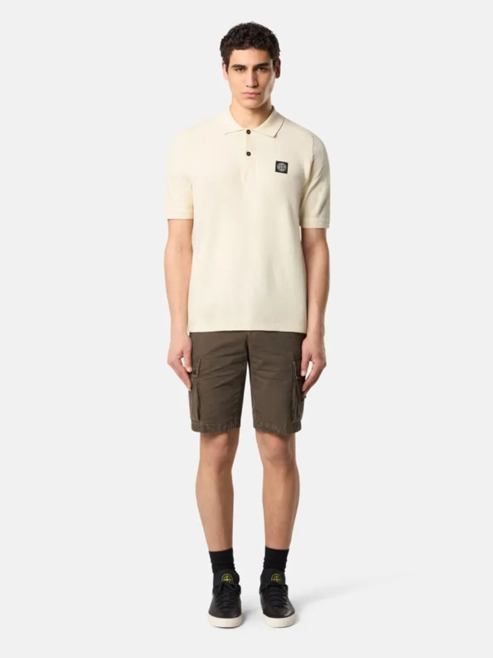 Ivory Organic Cotton Polo Shirt