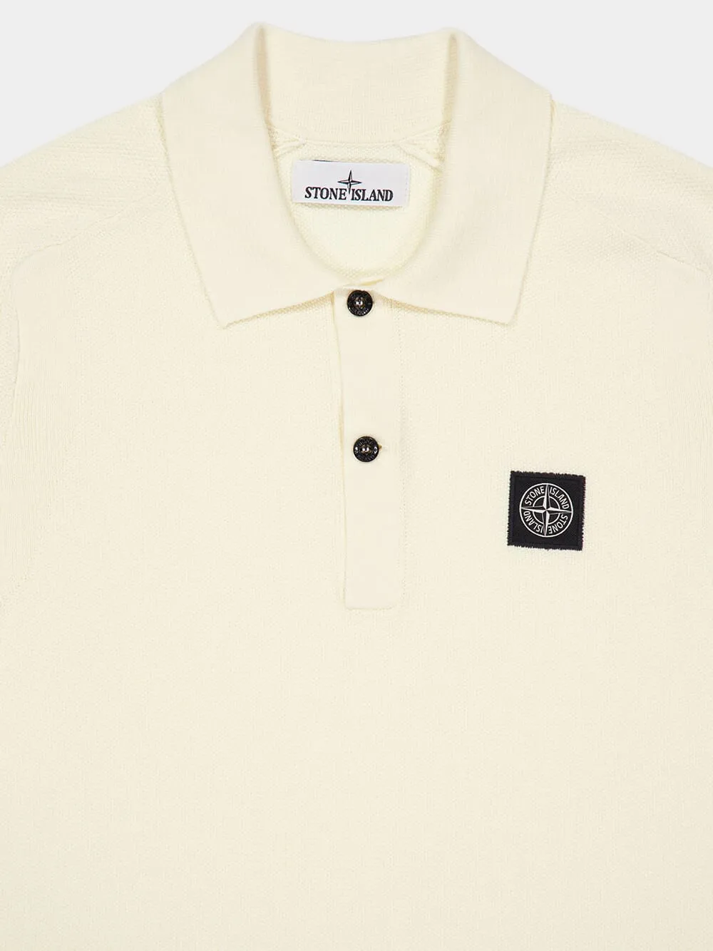 Ivory Organic Cotton Polo Shirt