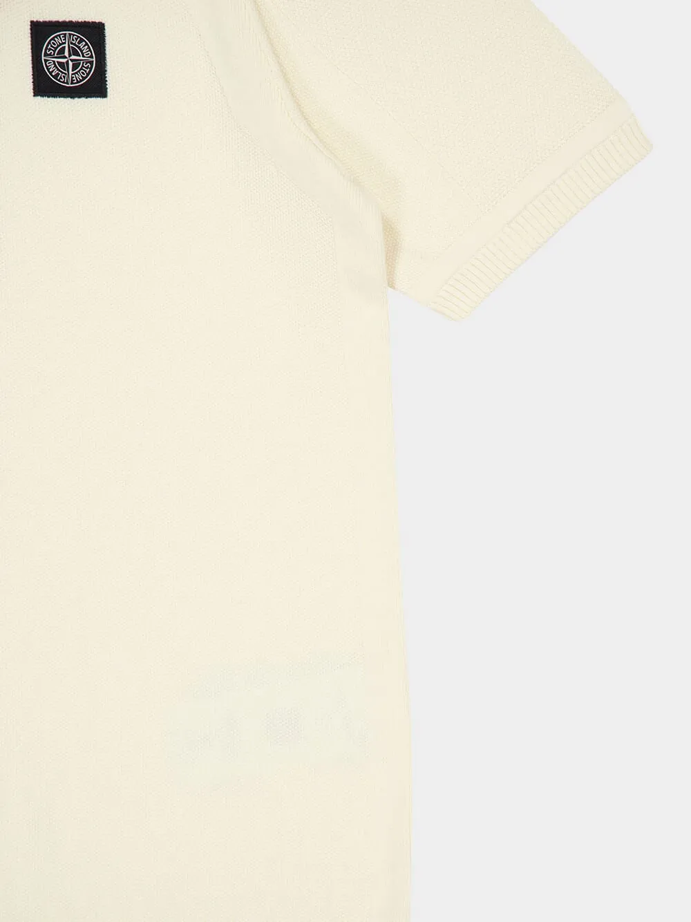 Ivory Organic Cotton Polo Shirt