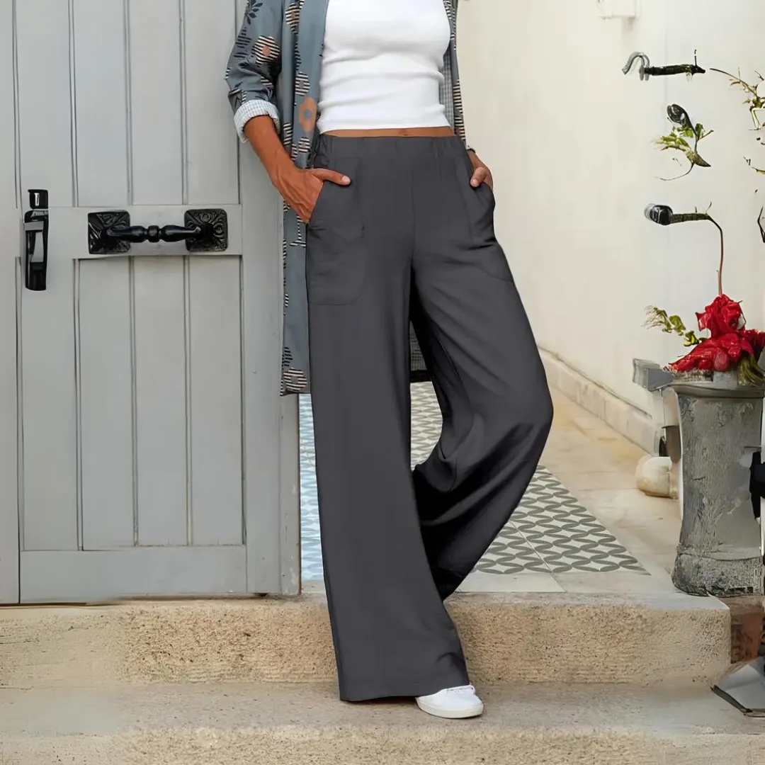 Jantina - Women's high-waisted casual pants
