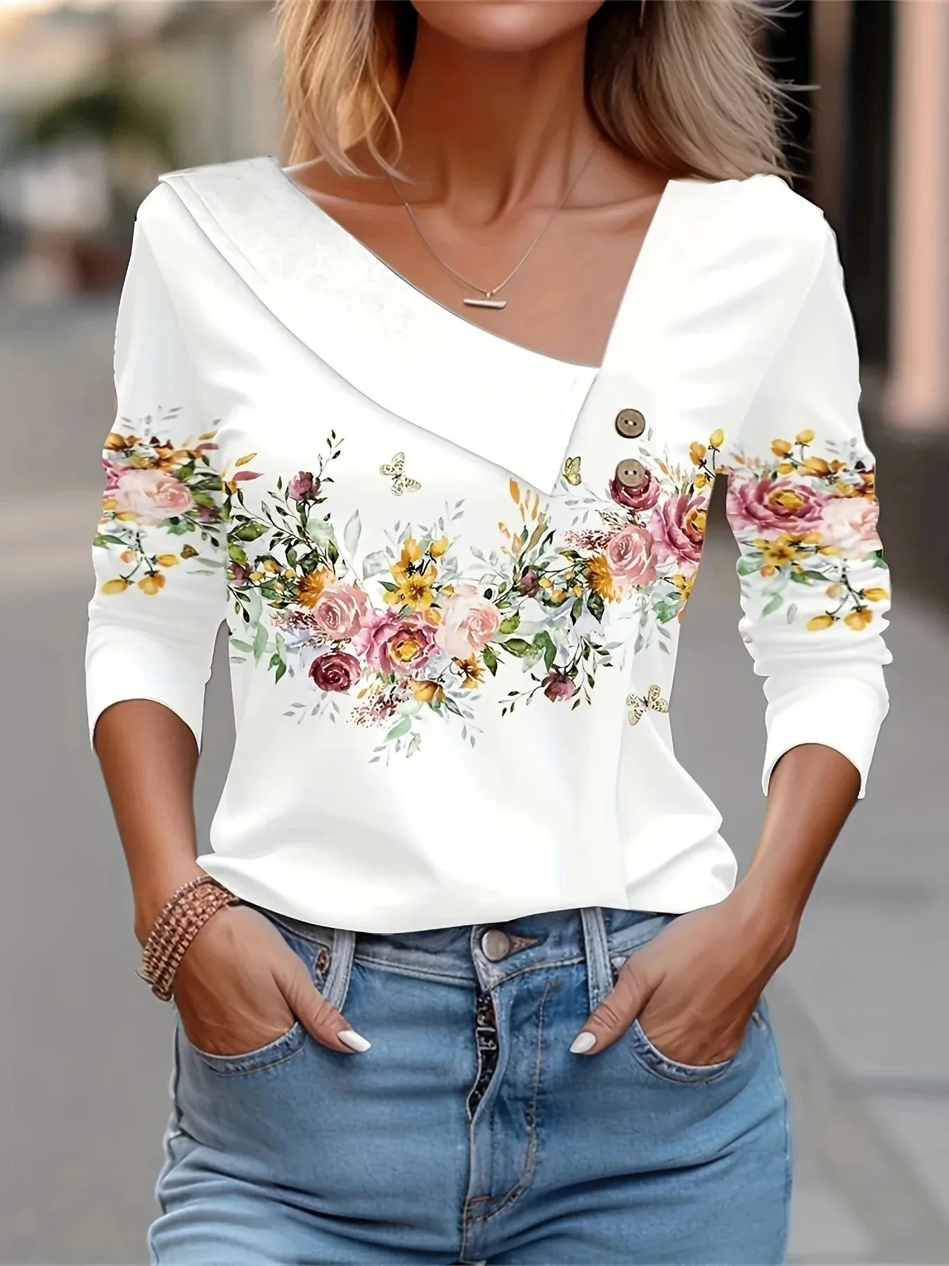 JESS | Flower Print T-shirt.