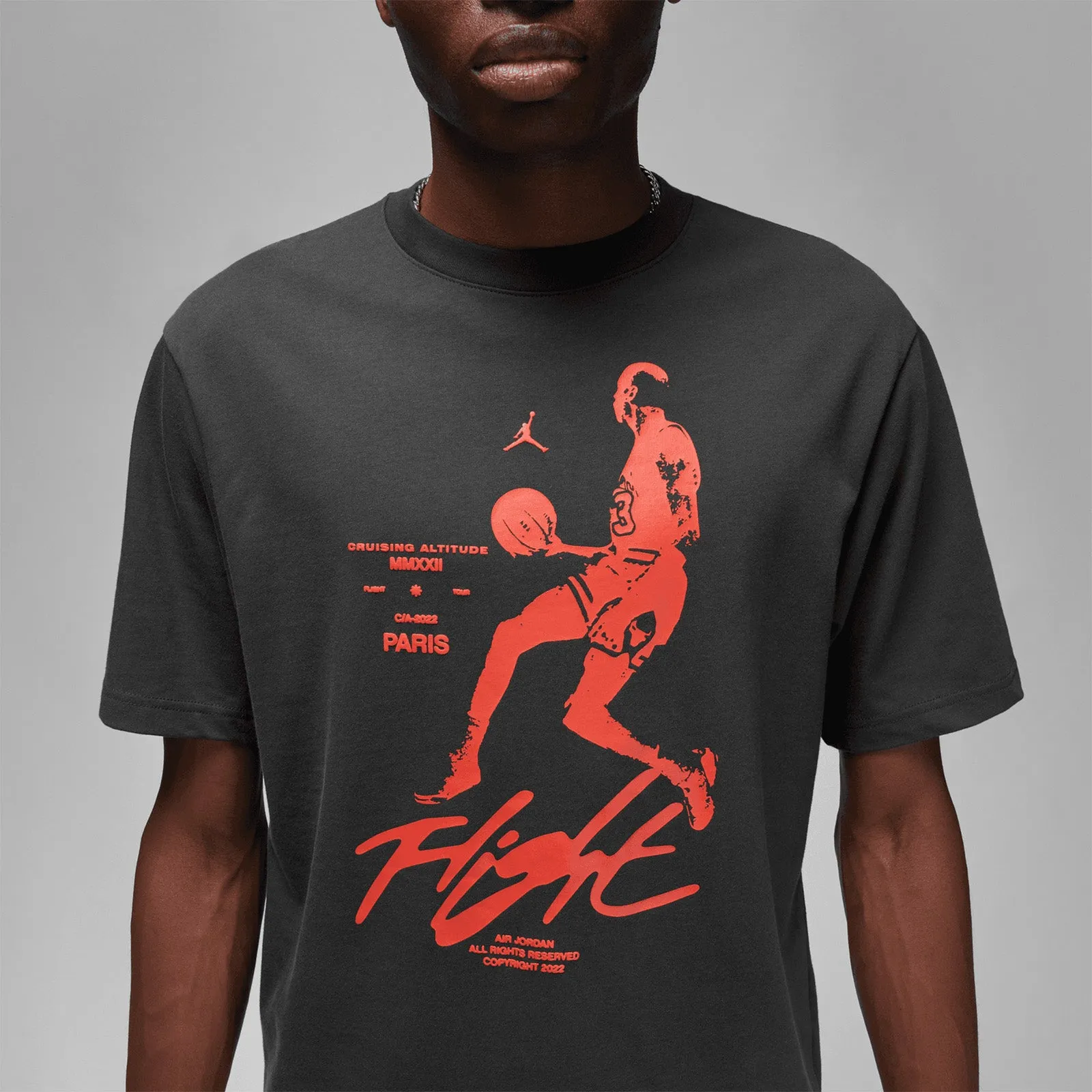 Jordan Flight Heritage 85 T-Shirt - Black