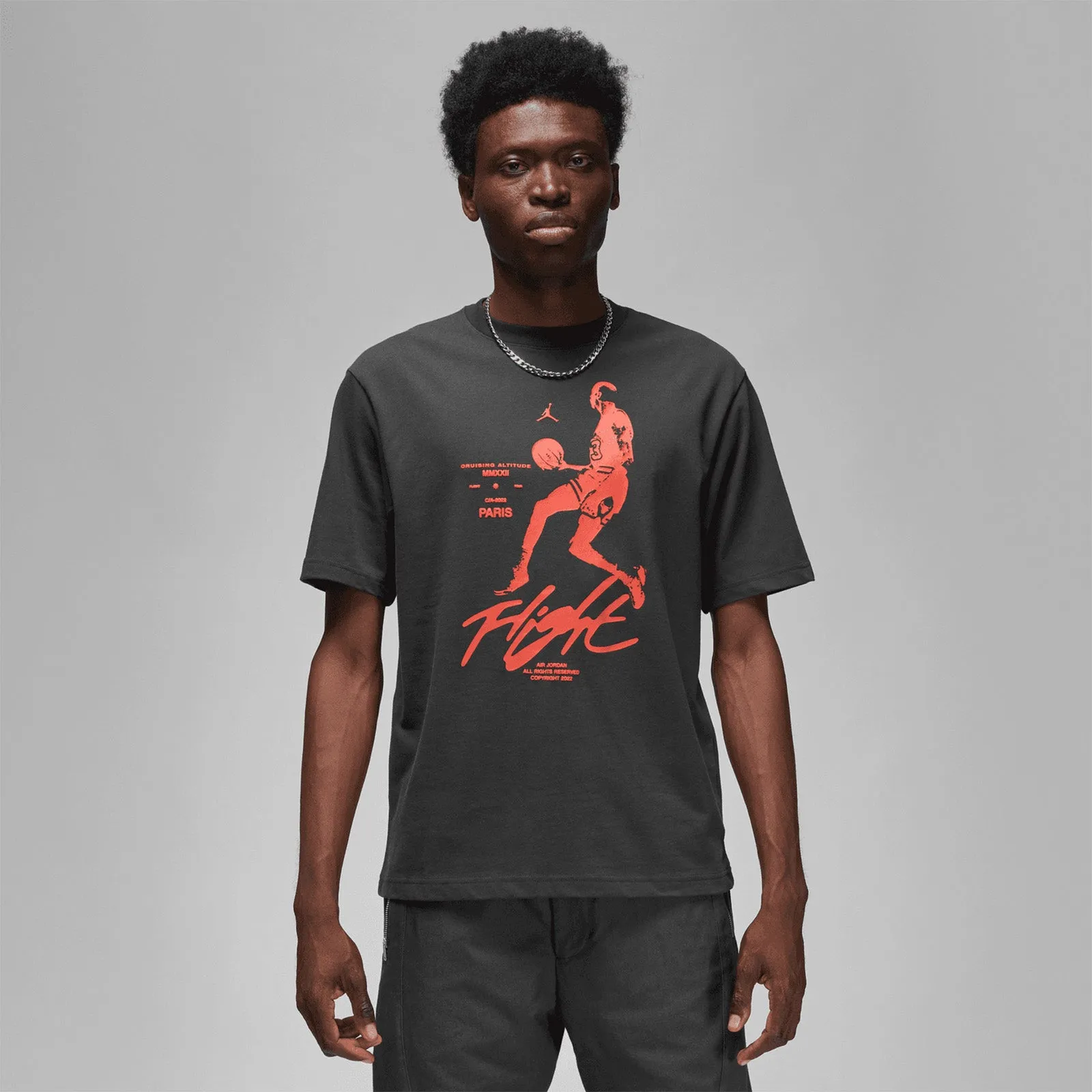 Jordan Flight Heritage 85 T-Shirt - Black